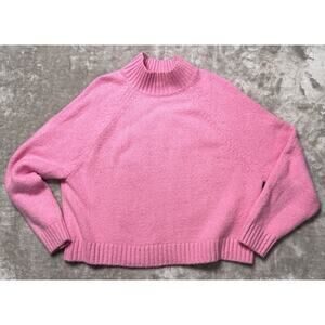 Old Navy Soft Pink Cowl Neck Sweater
